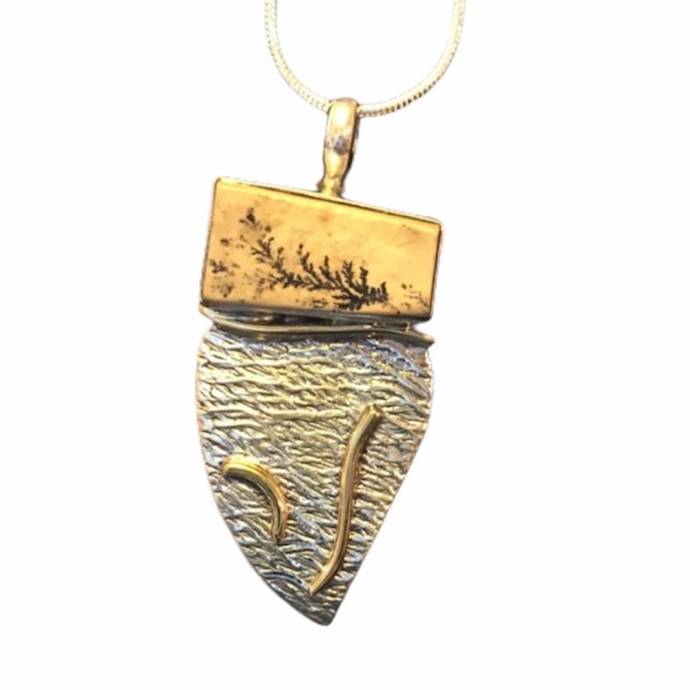 Sterling Minimalist Ladies Pendant